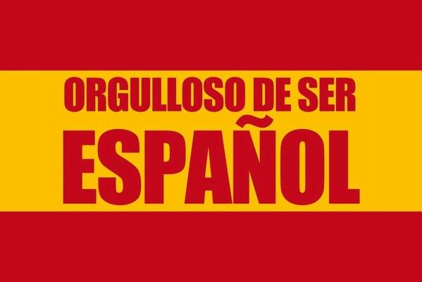 orgulloso de ser español
